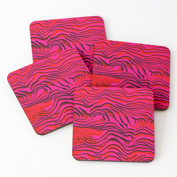 Item preview, Vibrant Zebra Stripes On Wood Pattern designed and sold by asurtiumgreen.