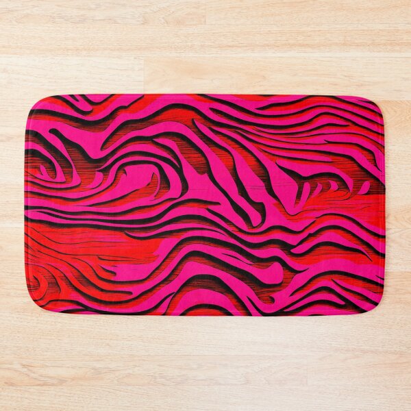 Item preview, Vibrant Zebra Stripes On Wood Pattern designed and sold by asurtiumgreen.