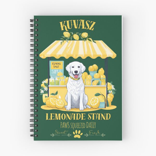 Item preview, Coquette Aesthetic Dog Lemonade Stand paws squeezed daily sweet and fresh fruits lemon kuvasz easy peasy lemon squeezy designed and sold by GoodyPaws.