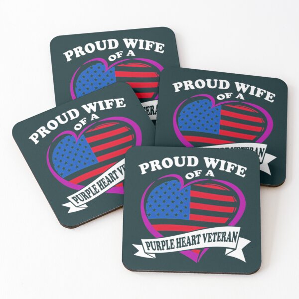 Item preview, Proud Wife Of A Purple Heart Veteran designed and sold by BowenDoncaster.