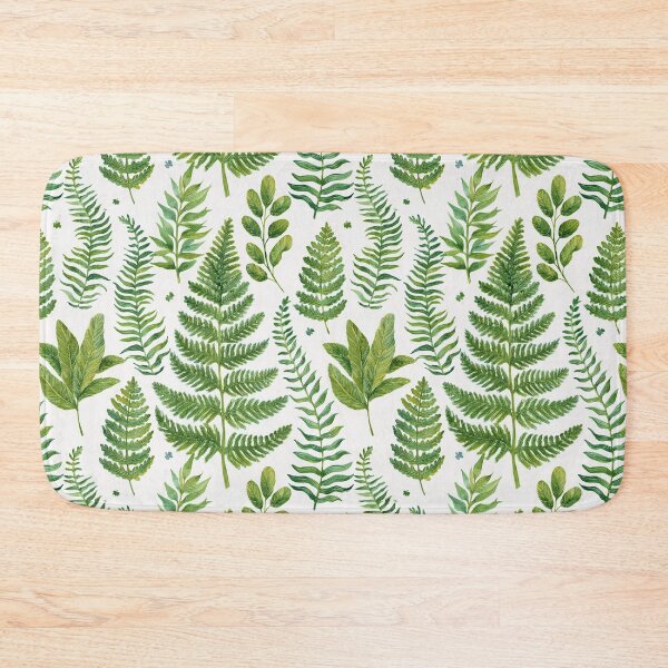 Item preview, Fern Leaves Pattern designed and sold by 100Sunsets.