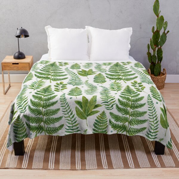 Item preview, Fern Leaves Pattern designed and sold by 100Sunsets.