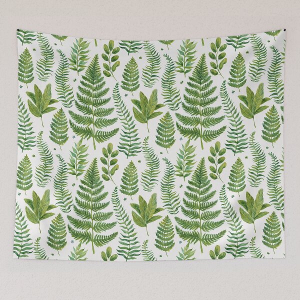 Item preview, Fern Leaves Pattern designed and sold by 100Sunsets.