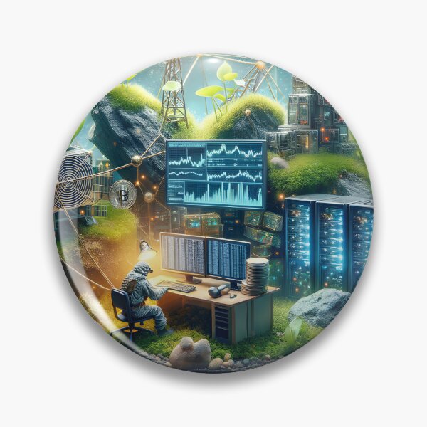 Item preview, crypto bubble designed and sold by richard ely.