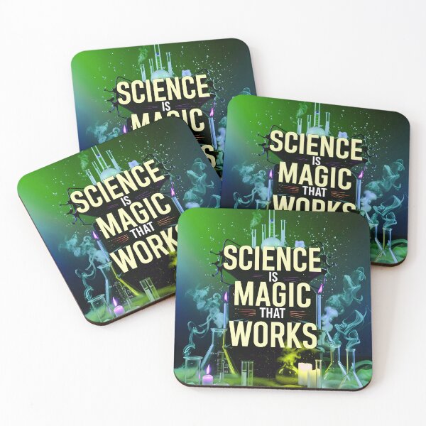 Item preview, Science Is Magic That Works Funny Quote designed and sold by TheArtOfPat.