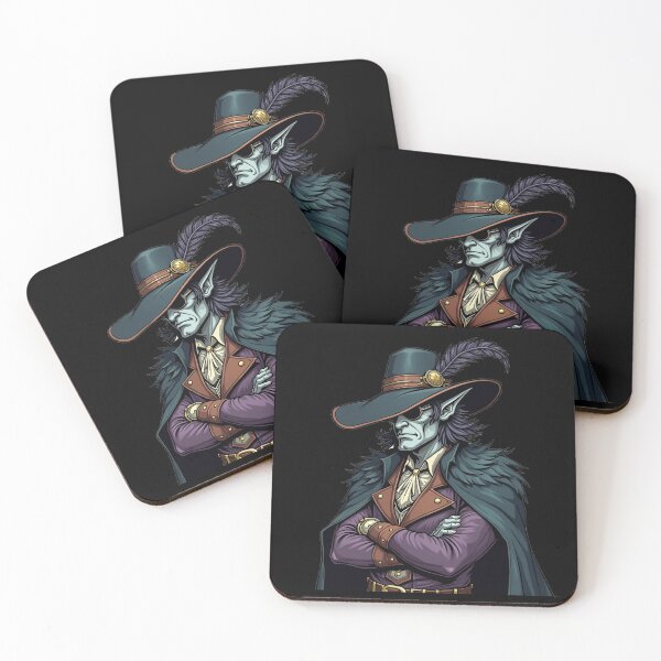 Item preview, Jarlaxle Adventure | Fantasy Rogue Character Design designed and sold by D3monic.