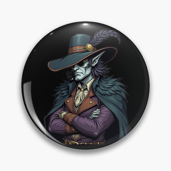 Item preview, Jarlaxle Adventure | Fantasy Rogue Character Design designed and sold by D3monic.
