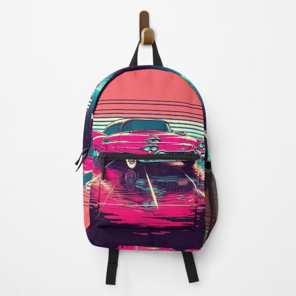 Item preview, The Retro Chic of the Pink Cadillac designed and sold by zzz888.
