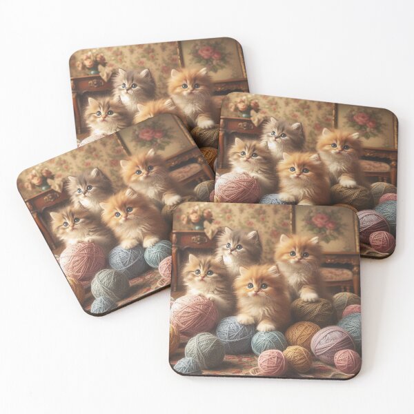Item preview, Kitten Wool 4 designed and sold by Sybille-Yates.