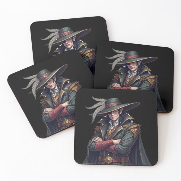 Item preview, Jarlaxle | Fantasy Rogue Character Design designed and sold by D3monic.