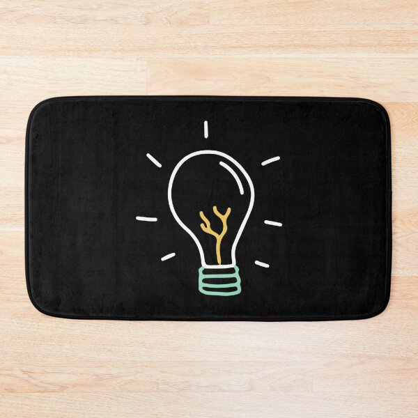 Item preview, Bright Ideas: Vibrant Light Bulb Design for Innovators & Dreamers designed and sold by Luxuriously.