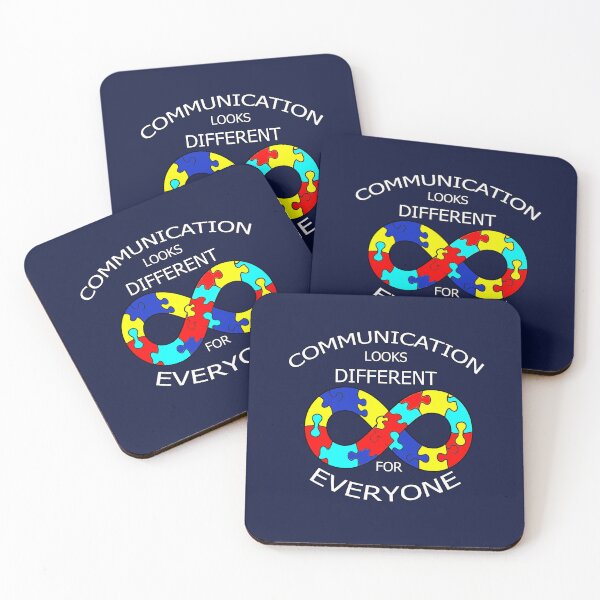 Item preview, Autism Awareness & Support Communication Looks Different for Everyone Neurodiversity designed and sold by tamdevo1.
