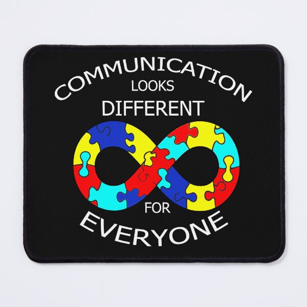 Item preview, Autism Awareness & Support Communication Looks Different for Everyone Neurodiversity designed and sold by tamdevo1.