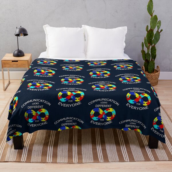 Item preview, Autism Awareness & Support Communication Looks Different for Everyone Neurodiversity designed and sold by tamdevo1.
