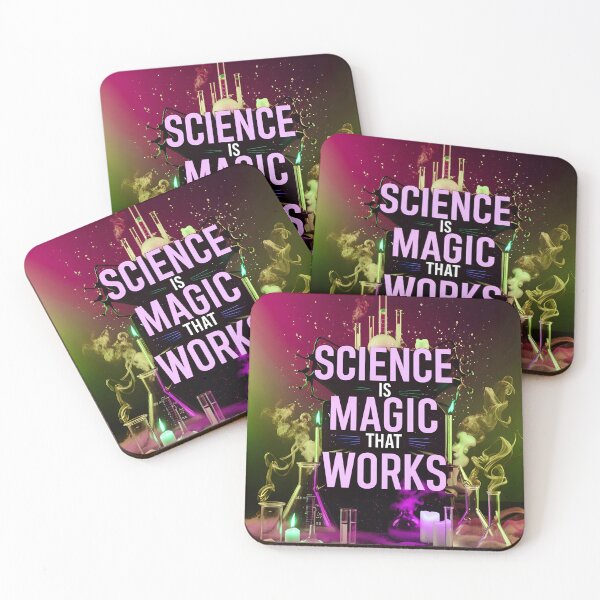Item preview, Science Is Magic That Works Funny Quote designed and sold by TheArtOfPat.