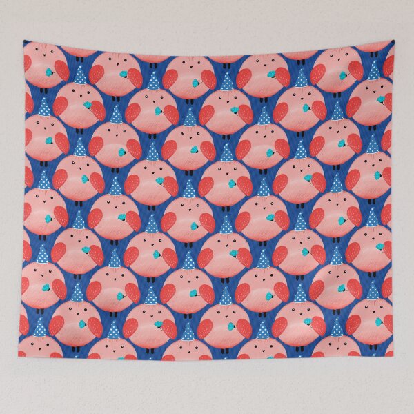 Item preview, Birthday bird, Red-blue version designed and sold by Alex  Blud.