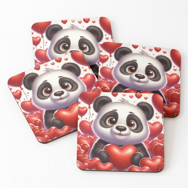 Item preview, Valetine Panda 16 designed and sold by PANDALOVEART.