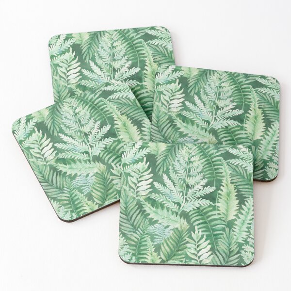 Item preview, Fern Leaves Pattern designed and sold by 100Sunsets.