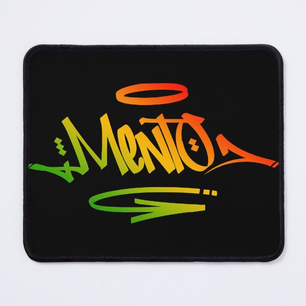 Item preview, Mento Graffiti Tag Style Rasta Colors Reggae designed and sold by rastauniversity.