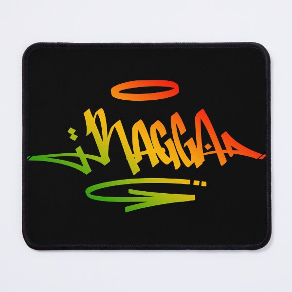 Item preview, Ragga Graffiti Tag Style Rasta Colors Reggae designed and sold by rastauniversity.