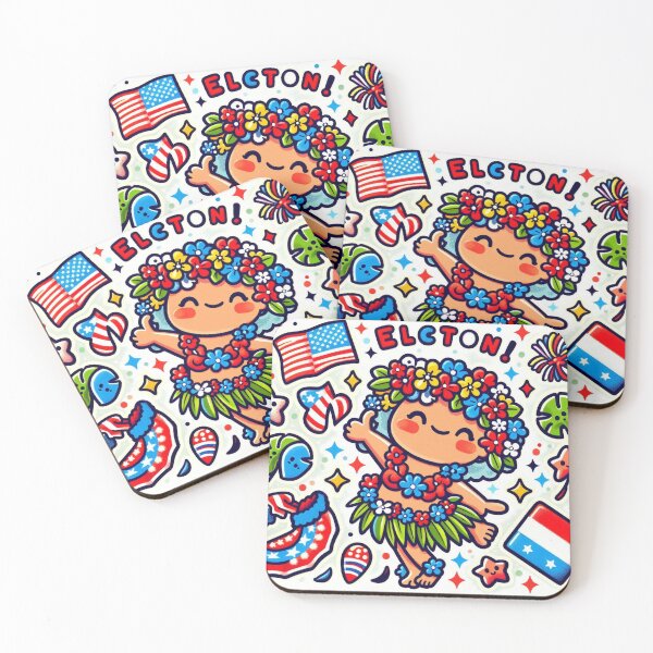 Item preview, Enchanting Hula Kids - Election Mode - 022 designed and sold by sagaofsilence.