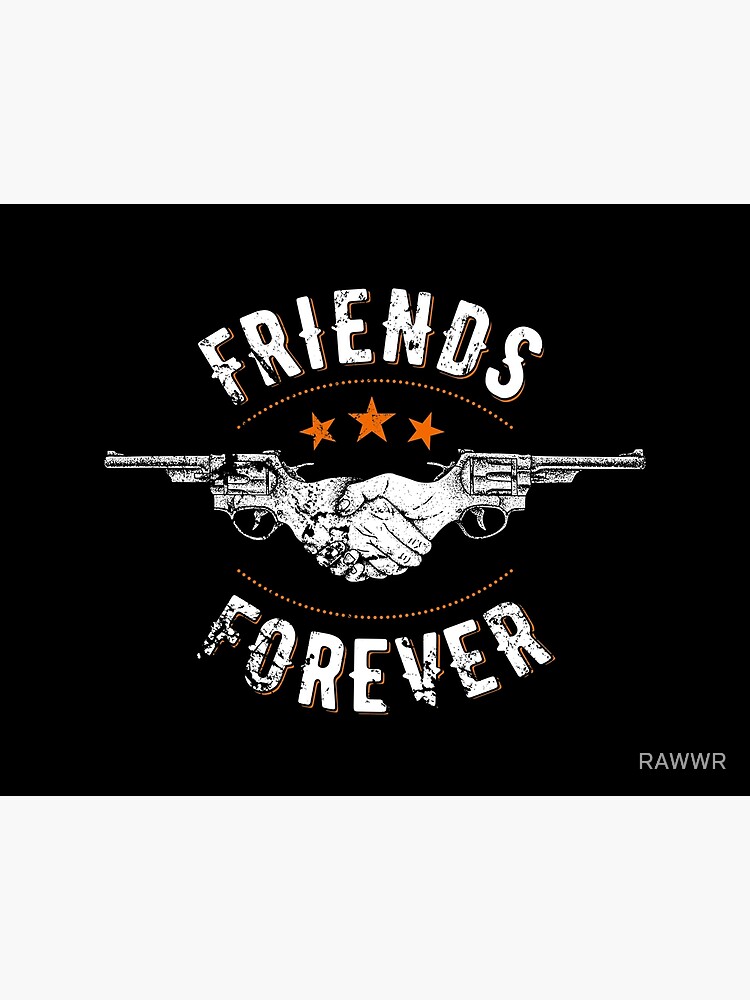 Friends Forever Best Friends Forever Art Board Print By Rawwr Redbubble