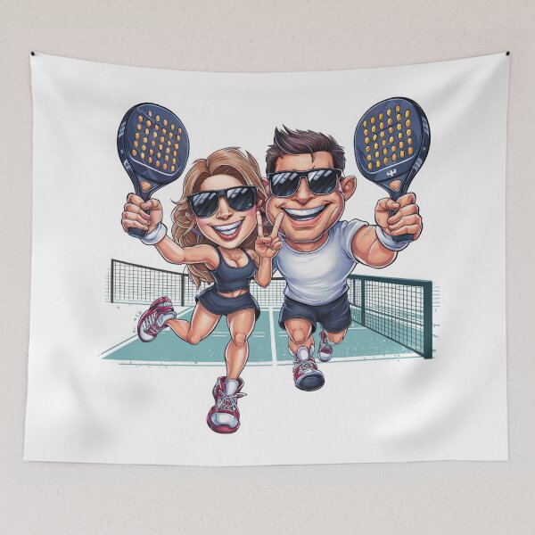 Item preview, Padel Tennis Team designed and sold by tee-blah-blah.