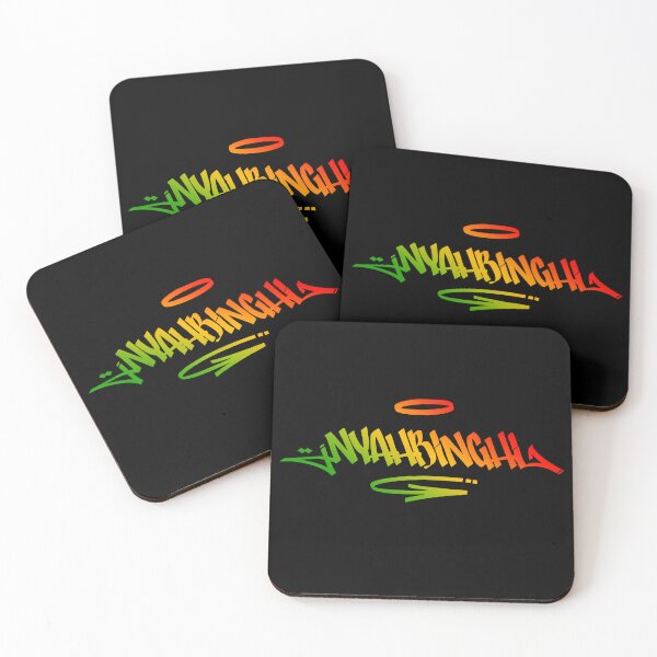Item preview, Nyahbinghi Graffiti Tag Style Rasta Colors Reggae designed and sold by rastauniversity.