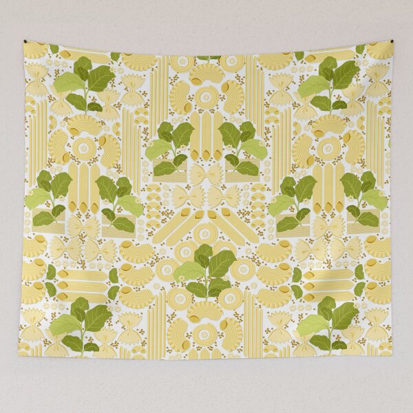 Item preview, Vermicelli and basil on white background designed and sold by Alex  Blud.