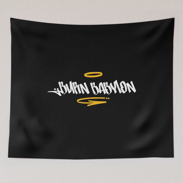Item preview, Burn Babylon Graffiti Tag Style Reggae designed and sold by rastauniversity.
