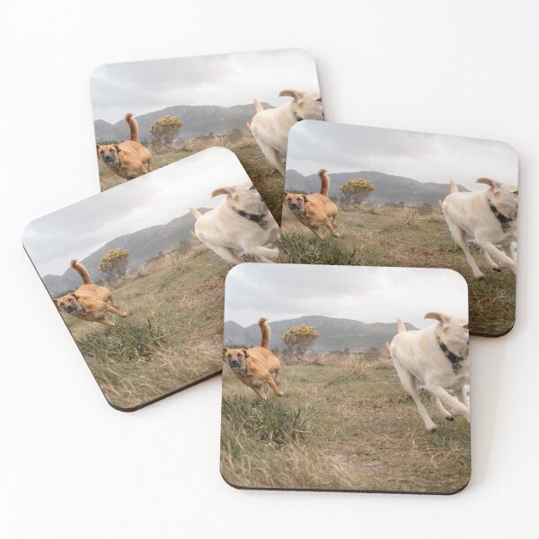 Item preview, dogs running in the field  designed and sold by Cannanvisual7.