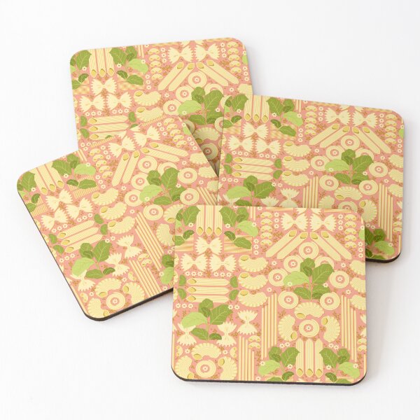 Item preview, Vermicelli and basil on pink background designed and sold by Alex  Blud.