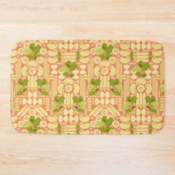 Item preview, Vermicelli and basil on pink background designed and sold by Alex  Blud.
