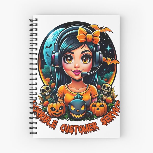 Item preview, Support WItch: Buy A Playful Halloween Design with a Customer Care Witch designed and sold by ElegantOutlines.