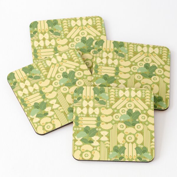 Item preview, Vermicelli and basil on green background designed and sold by Alex  Blud.