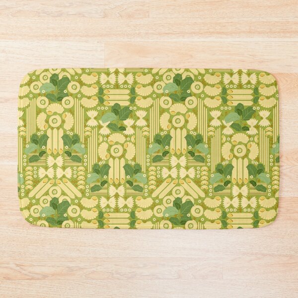 Item preview, Vermicelli and basil on green background designed and sold by Alex  Blud.