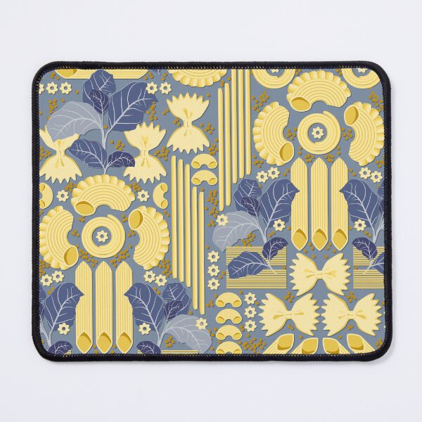 Item preview, Vermicelli and basil on grey-blue background designed and sold by Alex Blud.