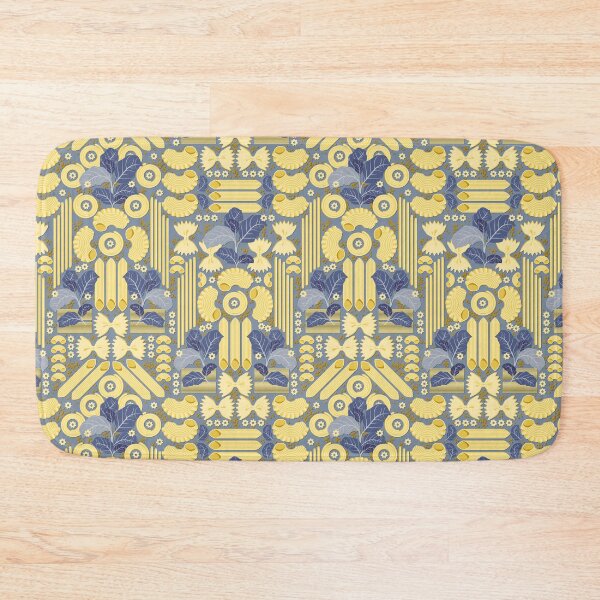 Item preview, Vermicelli and basil on grey-blue background designed and sold by Alex  Blud.