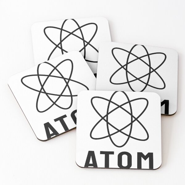 Item preview, Atom Simple Drawing Black Aesthetic s designed and sold by Sentics.
