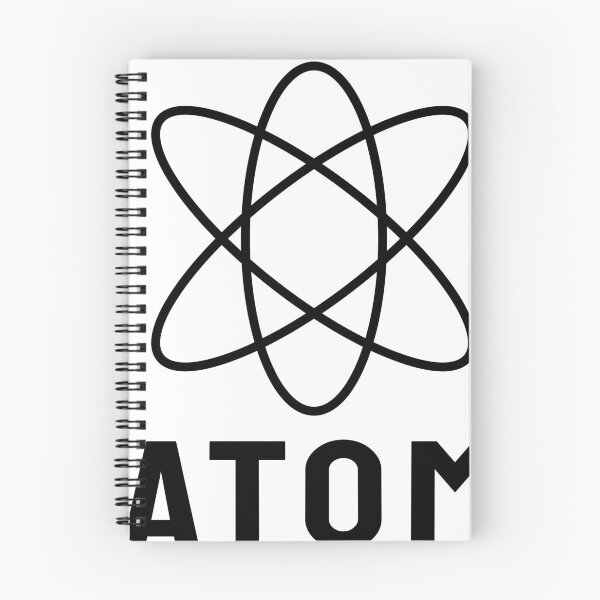 Item preview, Atom Simple Drawing Black Aesthetic s designed and sold by Sentics.