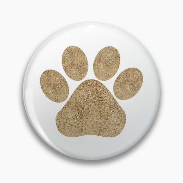 Item preview, Gold Paw Print designed and sold by Tanya C  Smith.