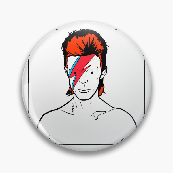 Item preview, Aladdin Sane Doodle designed and sold by PickledjoArt.