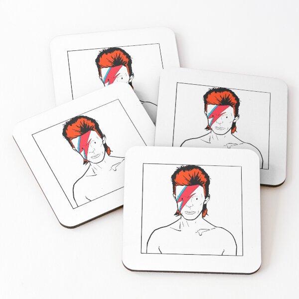 Item preview, Aladdin Sane Doodle designed and sold by PickledjoArt.