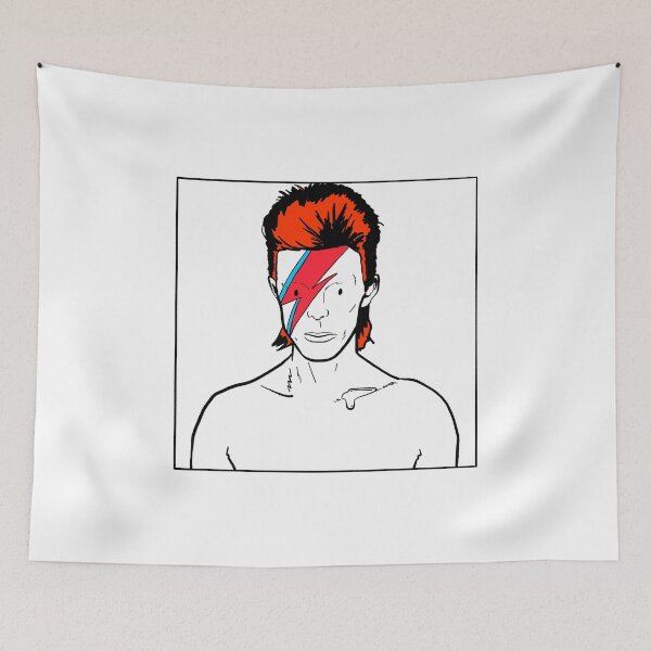 Item preview, Aladdin Sane Doodle designed and sold by PickledjoArt.