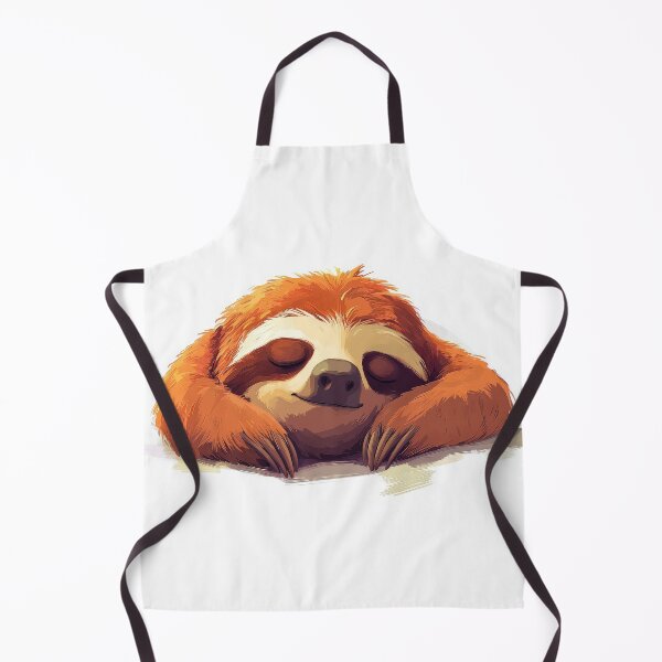 Item preview, Adorable sloth peacefully sleeping with a content expression. designed and sold by MystiS.