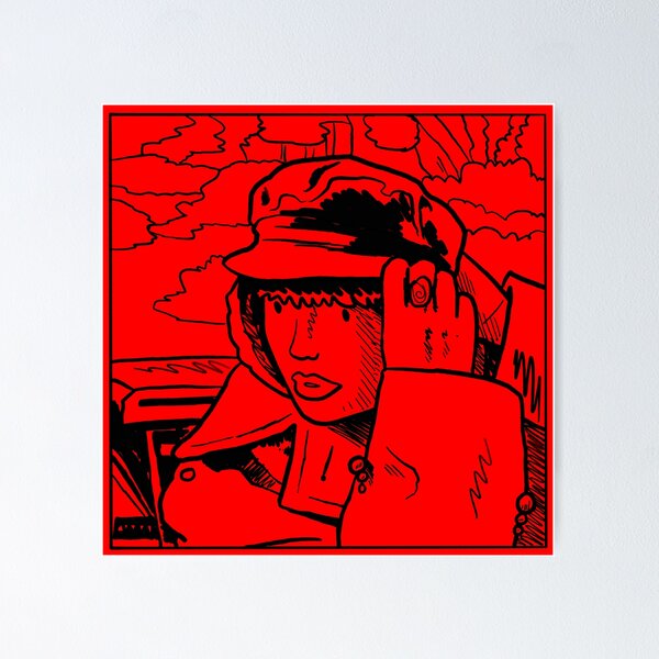 Item preview, Red Album Swifty designed and sold by PickledjoArt.