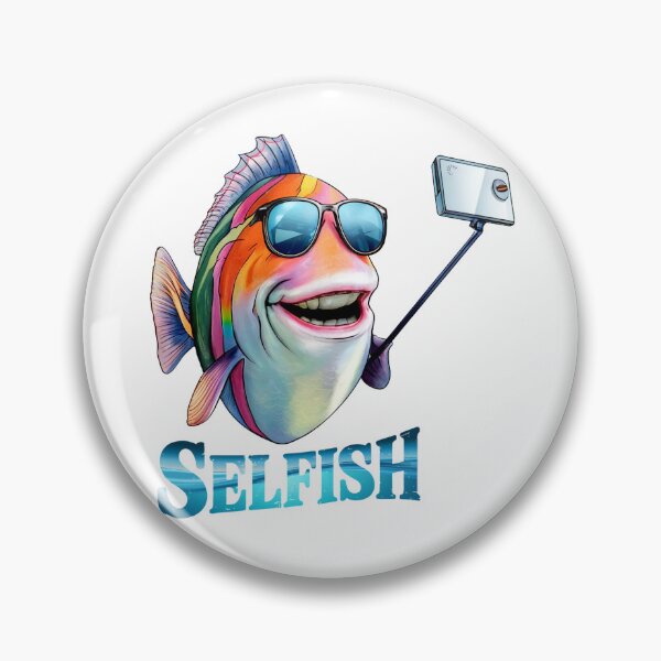 Item preview, Selfish designed and sold by tee-blah-blah.