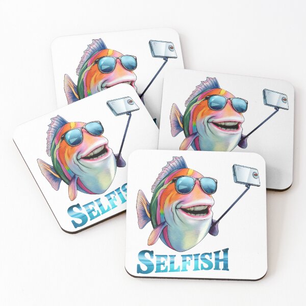 Item preview, Selfish designed and sold by tee-blah-blah.