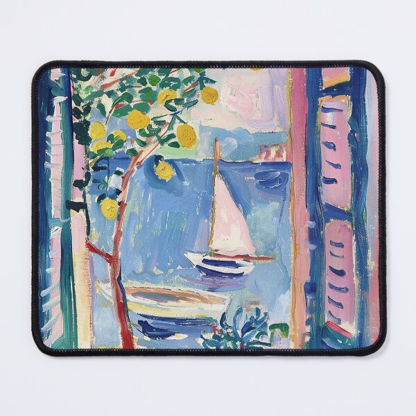 Item preview, Henri Matisse Style Poster, Mediterranean, Open Window, Pastel designed and sold by ArtHouseNiklas.