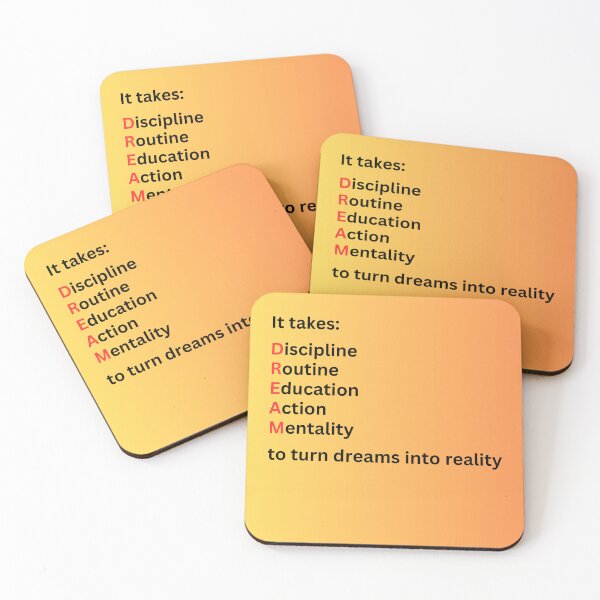 Item preview, Dream big motivational exclusive 2024 designed and sold by Sam-DesignMart.